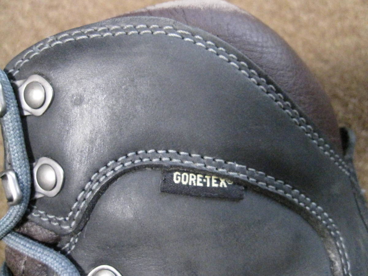 mont-bell モンベル GORE-TEX トレッキング シューズ ブーツ ビブラムソール ブラック 24cm USEDソール減り少ない アウトドア 登山_画像5