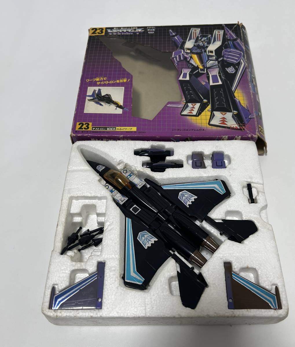 タカラ 1983 日本製 トランスフォーマー G1 23 デストロン タカラ 1983 日本製 トランスフォーマー G1 23 デストロン