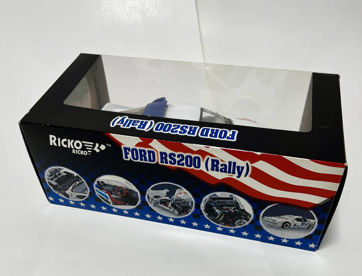未使用品 京商 RICKO 1/18 フォード RS200 ラリー FORD RS200 未使用品 京商 RICKO 1/18 フォード RS200 ラリー FORD RS200