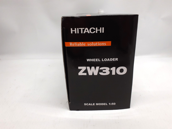 未使用 1/50 日立建機 ZW310 ホイールローダー 除雪機 重機 建設車両 作業車 ミニカー HITACHI 札幌市 平岸店の画像5