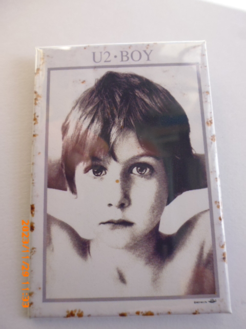 Ｕ2　ロックバンドU2 1980年の[BOY] ビンテージバッチ　レアな貴重品_画像1