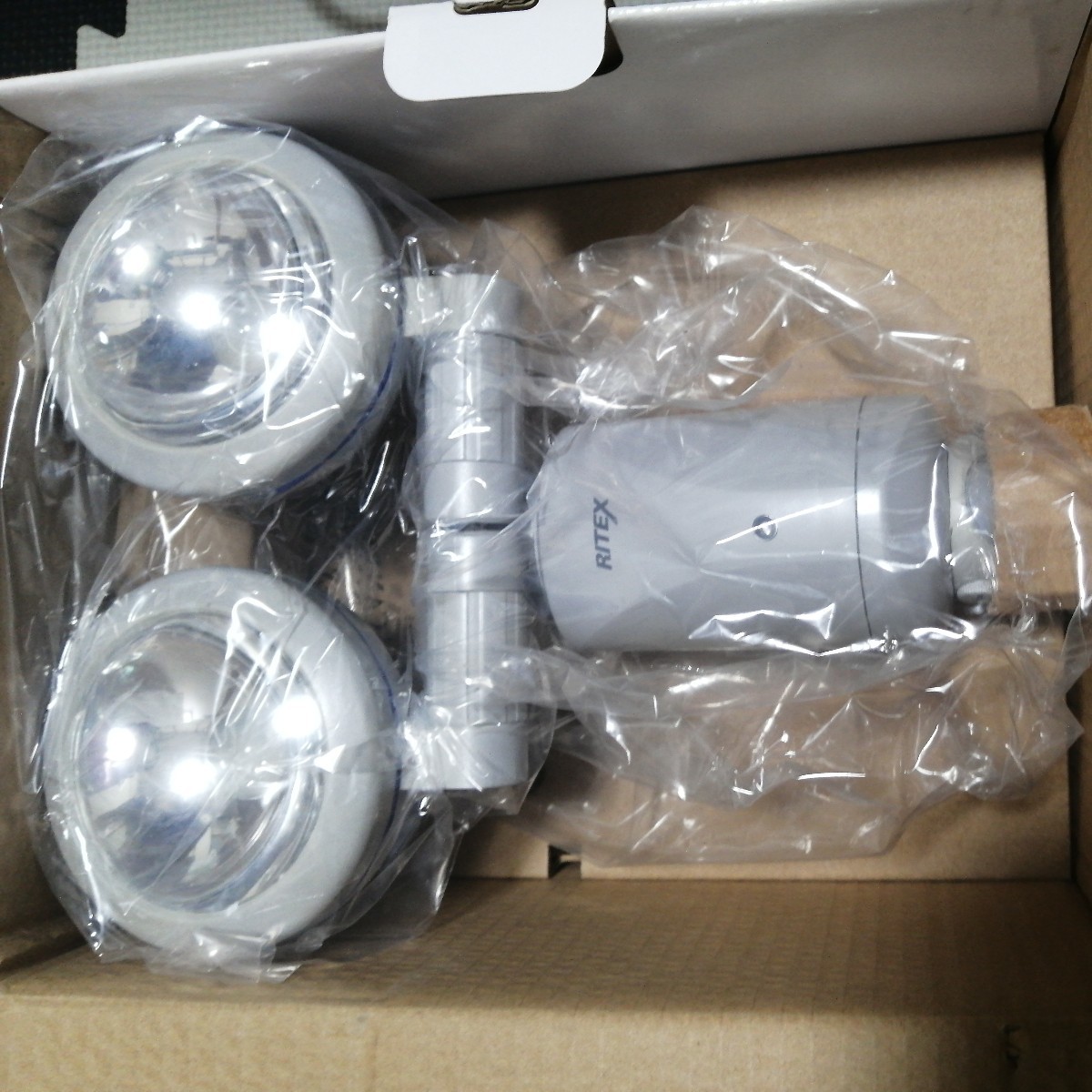 ムサシ RITEX 3W2 LEDセンサーライト 「乾電池式」 防雨タイプ LED-260_画像5