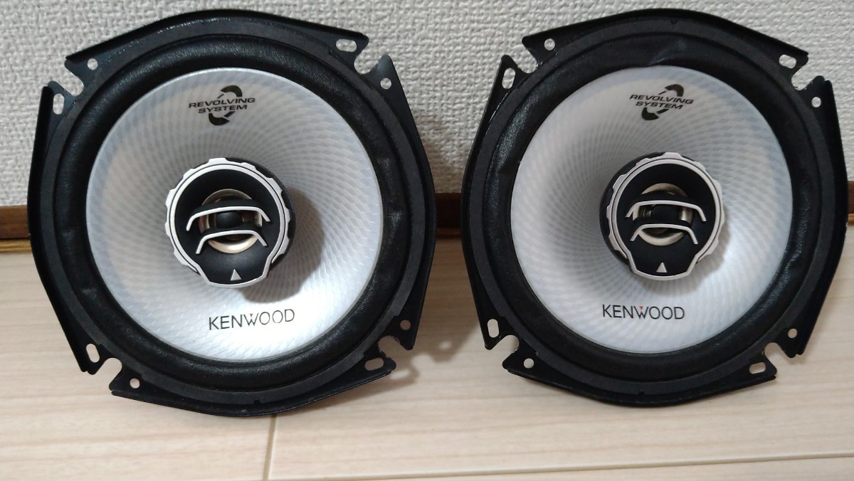 ケンウッド KENWOOD！ KFC-RS170！オマケのツイーター、コンデンサーセットで！_画像2