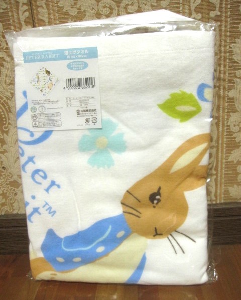 * free shipping * new goods * Peter Rabbit * hot water up towel *90×90.* memory attaching . therefore growth . understand * gauze *PETER RABBIT*