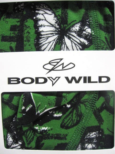 *送料無料*新品*M*BODY WILD*ボクサーブリーフ2枚*前とじ*ジャカードパターン/綿の風あいストレッチ*グンゼ*ボディワイルド