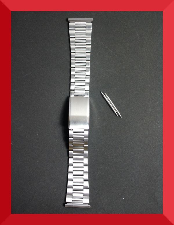 美品 バンビ BAMBI 腕時計 ベルト 21mm 男性用 メンズ W413_画像1