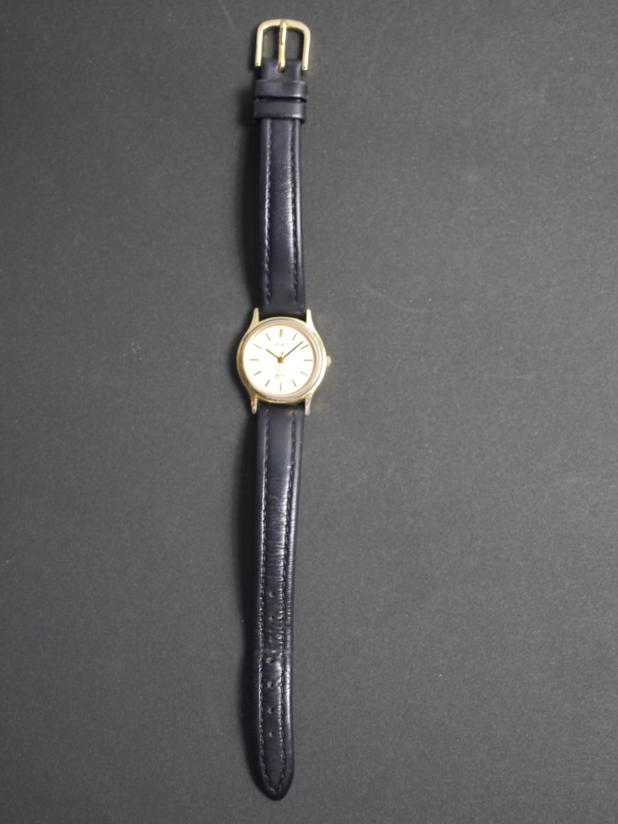  Seiko SEIKO Spirit SPIRIT quartz 3 hands 4N21-0450 for women lady's wristwatch W220 operation goods 