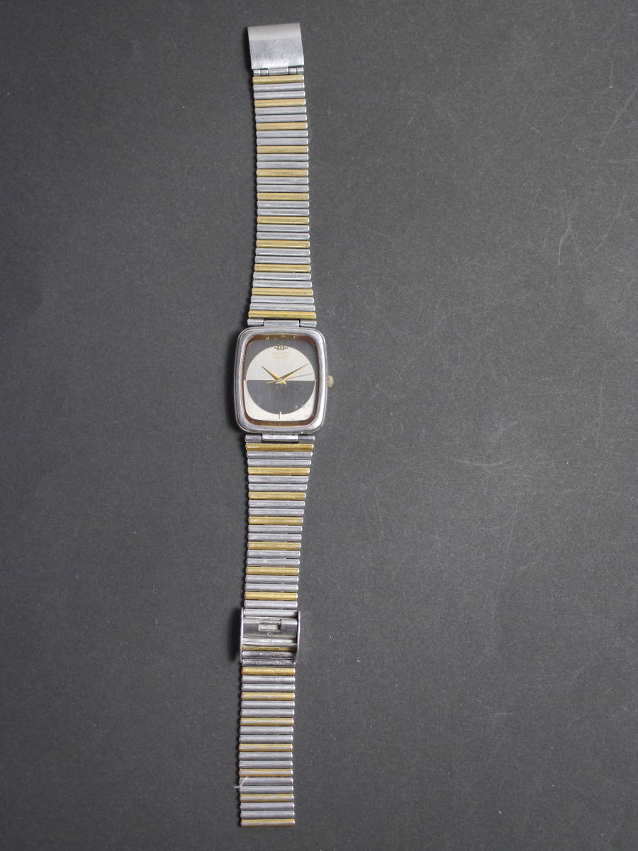 セイコー SEIKO クォーツ 3針 純正ベルト 5P31-5A10 男性用 メンズ 腕時計 W291 稼働品_画像5