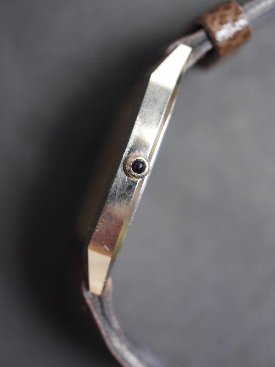セイコー SEIKO ドルチェ Dolce クォーツ 3針 超硬ケース 7731-5160 男性用 メンズ 腕時計 W386 稼働品_画像8
