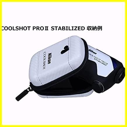 〈早送〉 ★1)ホワイト_COOLSHOTロゴ_単品★ ゴルフ用レーザー距離計 COOLSHOT用ハードケース CS-CS1 ホワイト CSCS1WH_画像4