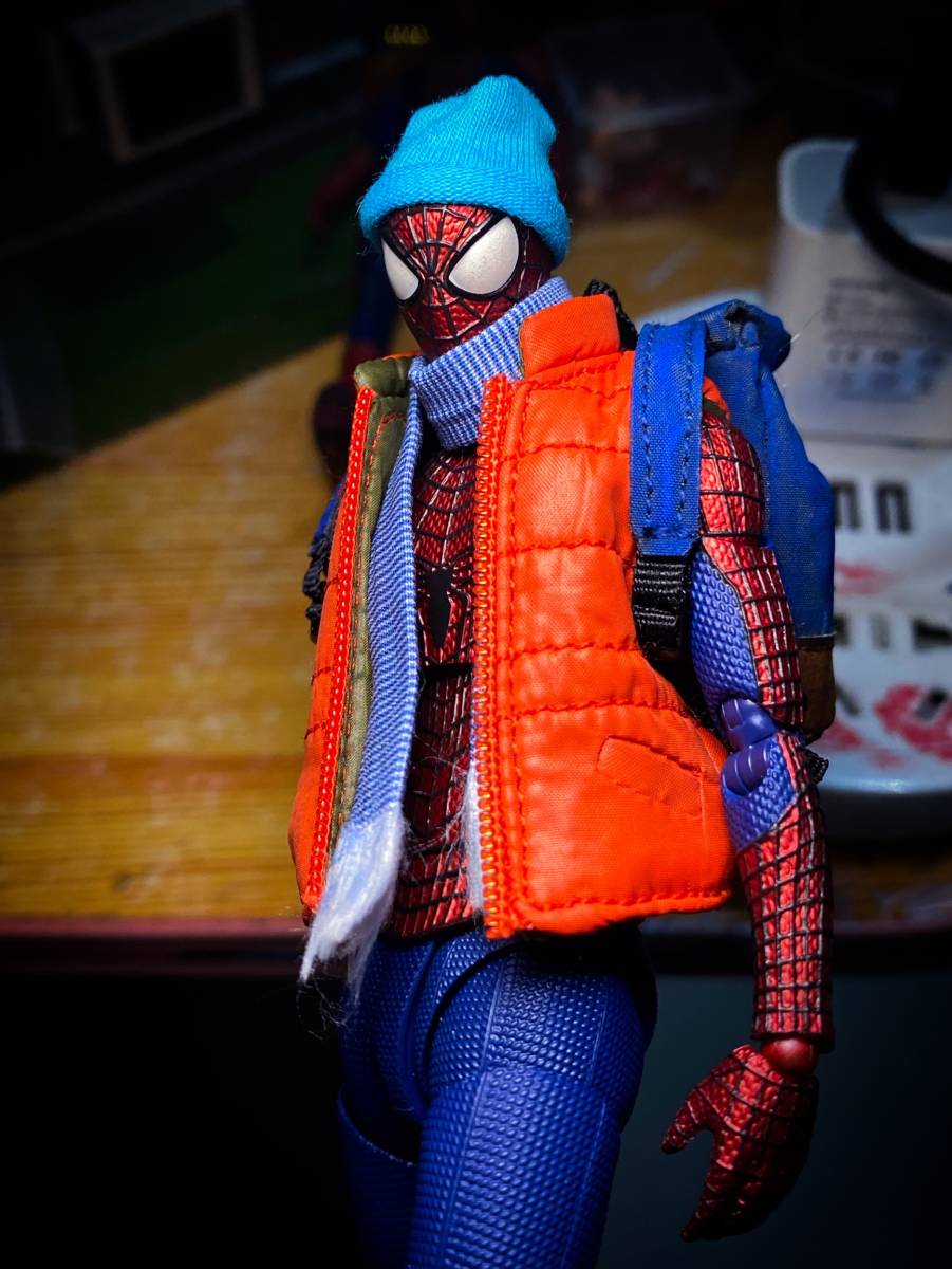 1/12スケール服 shフィギュアーツ スパイダーマン 防寒セット 1/12スケール服 shフィギュアーツ スパイダーマン 防寒セット