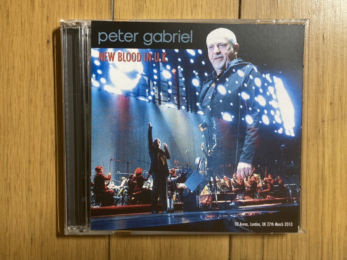 PETER GABRIEL ピーターガブリエル / NEW BLOOD IN U.K. 2010 2CD_画像1