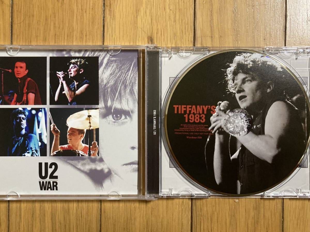 U2 / WAR TIFFANY'S 1983 STEREO FM BROADCAST ＋AUDIENCE MASTER_画像2
