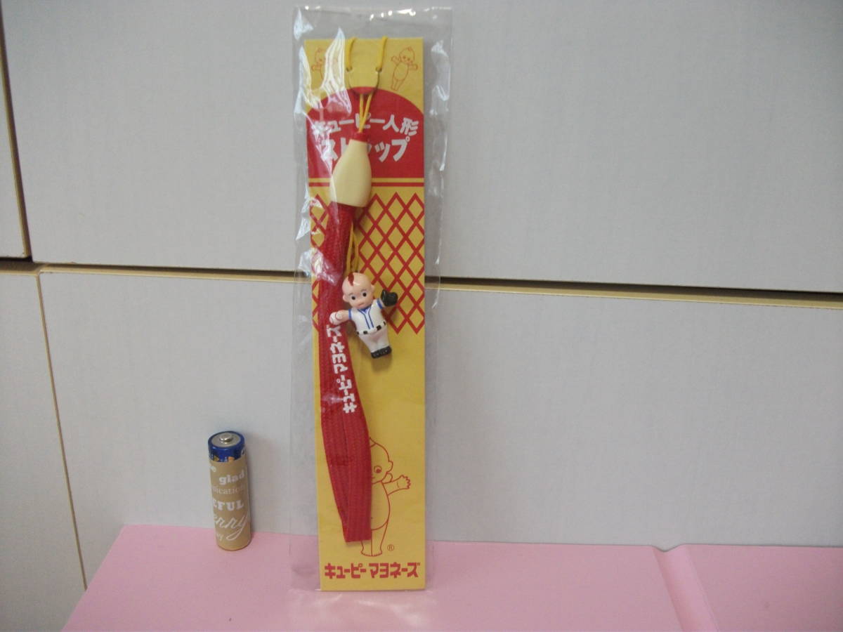  kewpie doll mayonnaise doll figure strap for mobile phone food sample baseball sport mascot character display objet d'art 