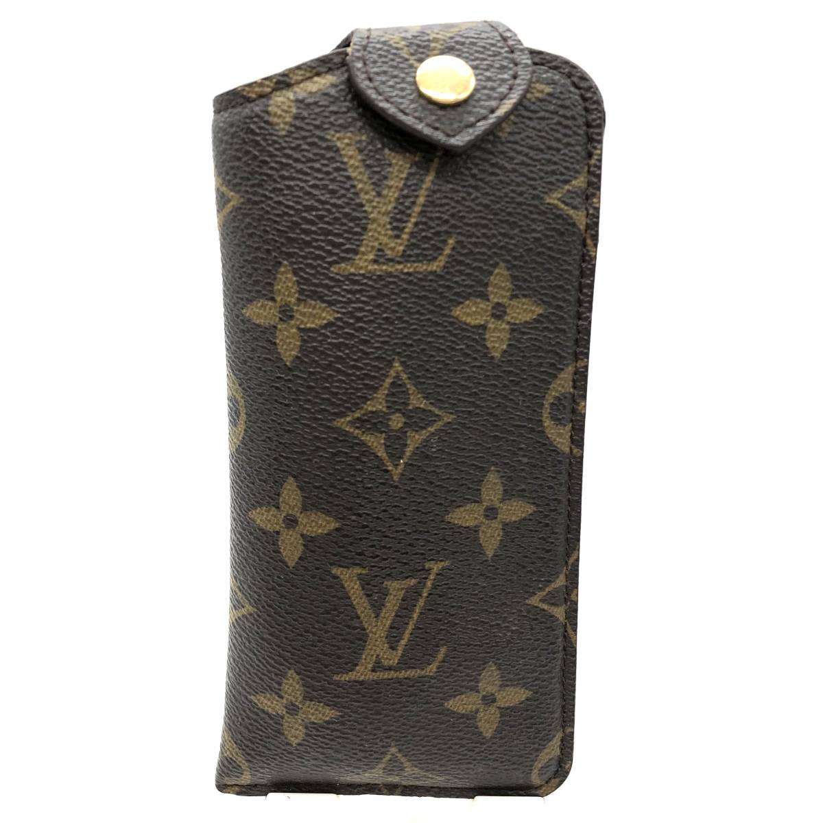 【美品】 LOUIS VUITTON ルイヴィトン エテュイ・リュネットPM モノグラム メガネケース サングラスケース M66545_画像1