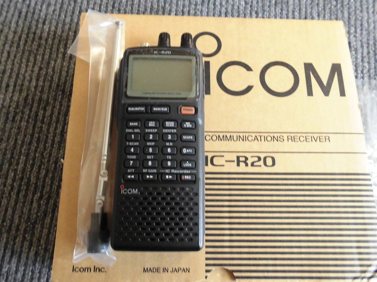 ICOM　アイコム IC-R20　広帯域ハンディレシーバー す。_画像4