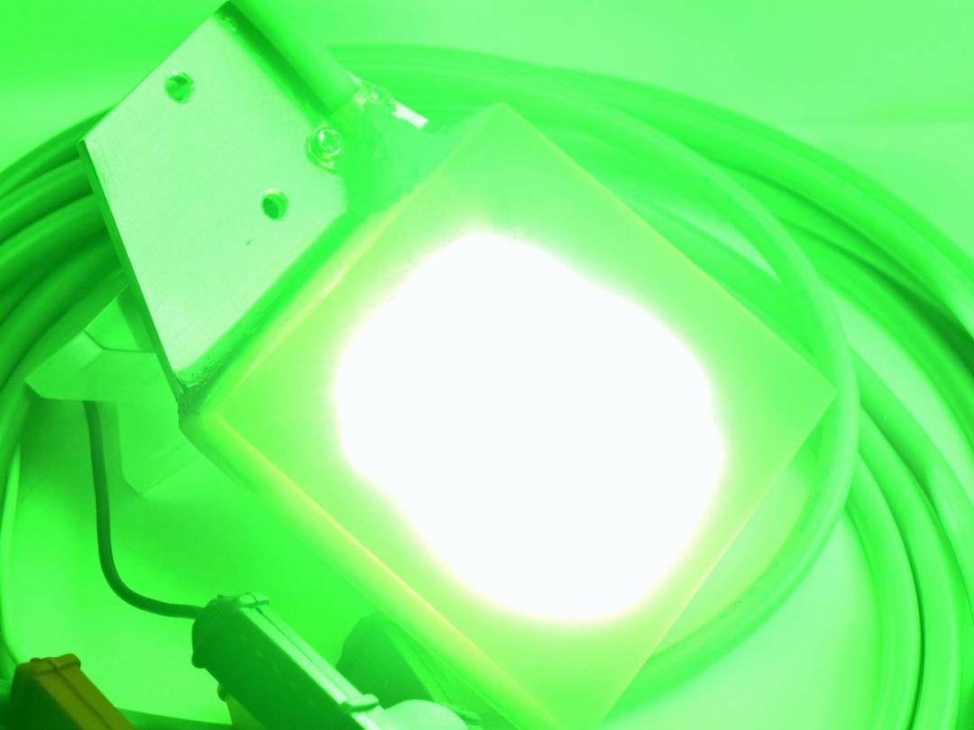 最新 シラスウナギ用 ５０w LED グリーン色 水中集魚灯