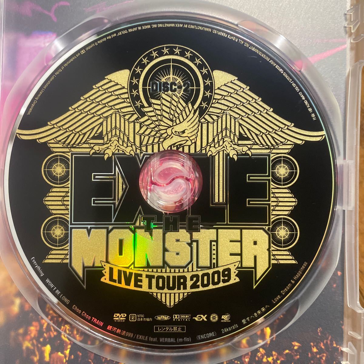 DVD 2枚組 EXILE 『EXILE LIVE TOUR 2009 “THE MONSTER』 管理番号G111の画像6