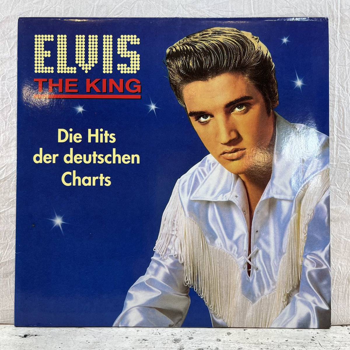 美盤 LP ドイツ盤 エルヴィス・プレスリー Elvis Presley / The King (Die Hits Der Deutschen Charts) PL-90583_画像1