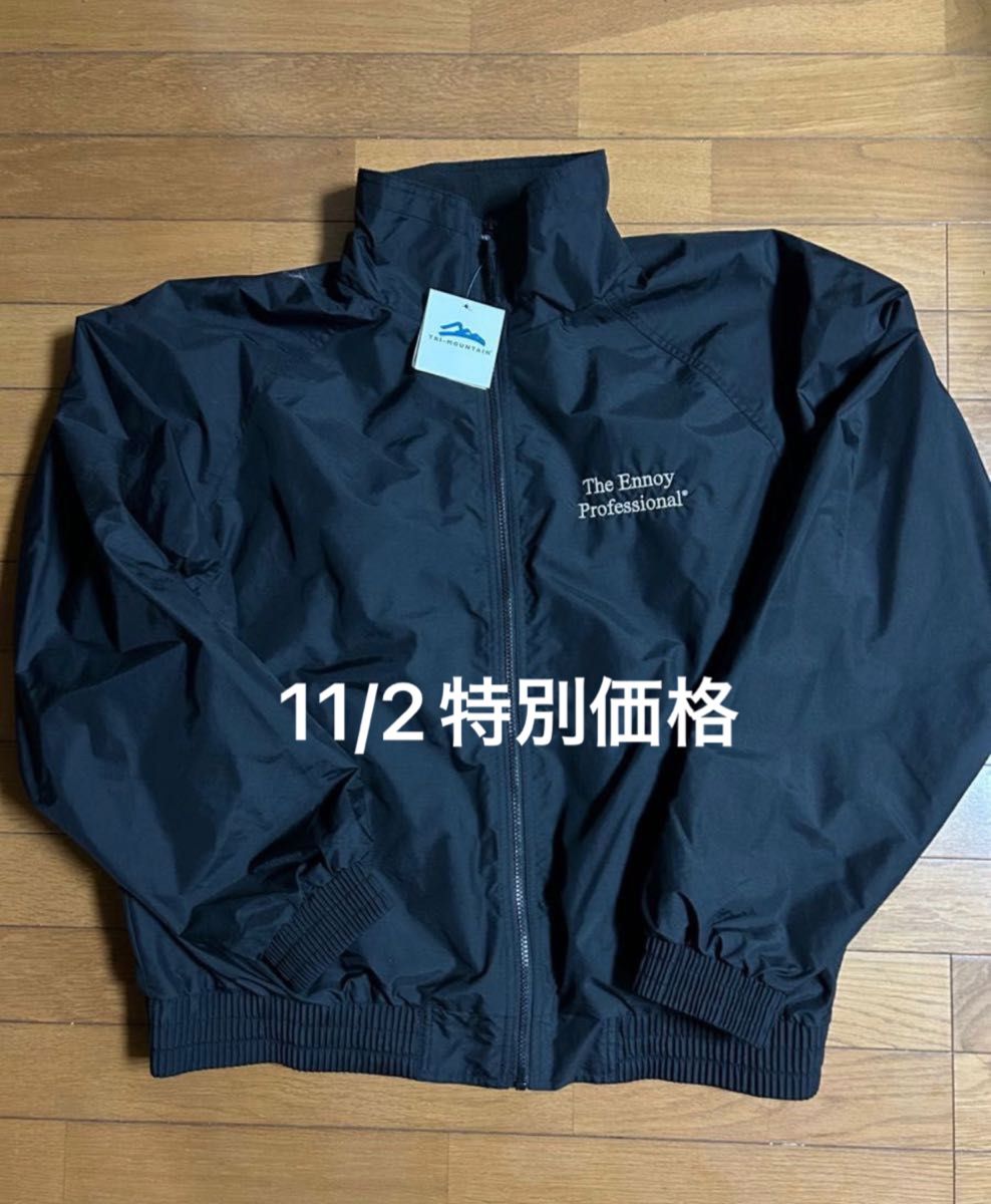 11/2 0時まで ennoy ナイロンブルゾン XL 極美品 tri-mountain 11/2 0時まで ennoy ナイロンブルゾン XL 極美品 tri-mountain