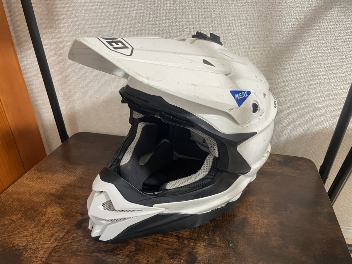 SHOEI VFX-WR オフロードヘルメット ショウエイ 使用感有り サイズL(L