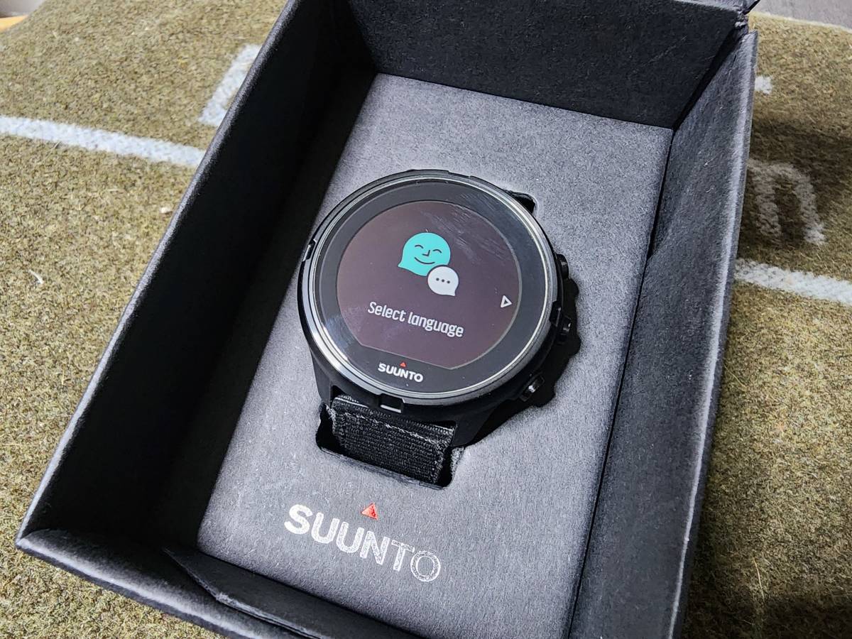 スントSUUNTO 9 ALL BLACK GPS スポーツウォッチ スマートウォッチ_画像10