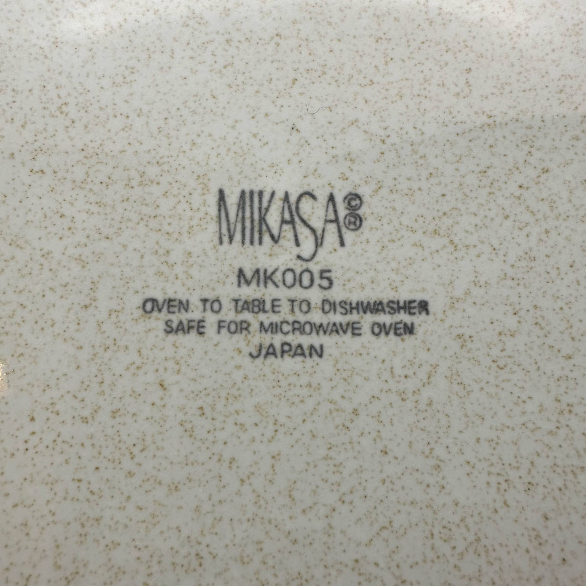 T40 MIKASA Sweet Promise MK005 ストーンウェア オーバルプレート ５枚セット ストロベリー柄 ミカサ 食器 レトロ_画像3