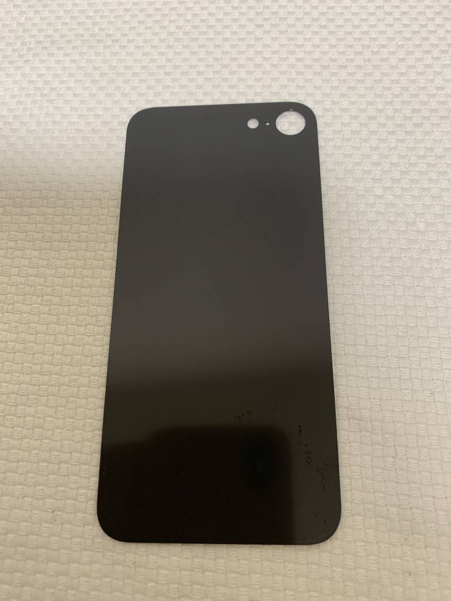 A8-iPhone 8 バックパネル スペースグレー 背面ガラス新品未使用品_画像2