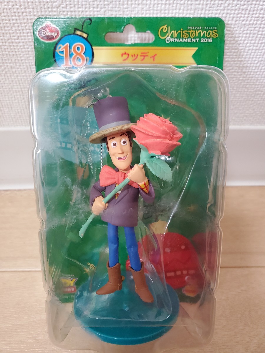 新品未開封 Happyくじ ディズニー クリスマスオーナメント 2016 No.18 ウッディ Disney TOY STORY WOODY Christmas X'mas トイ・ストーリー_画像1