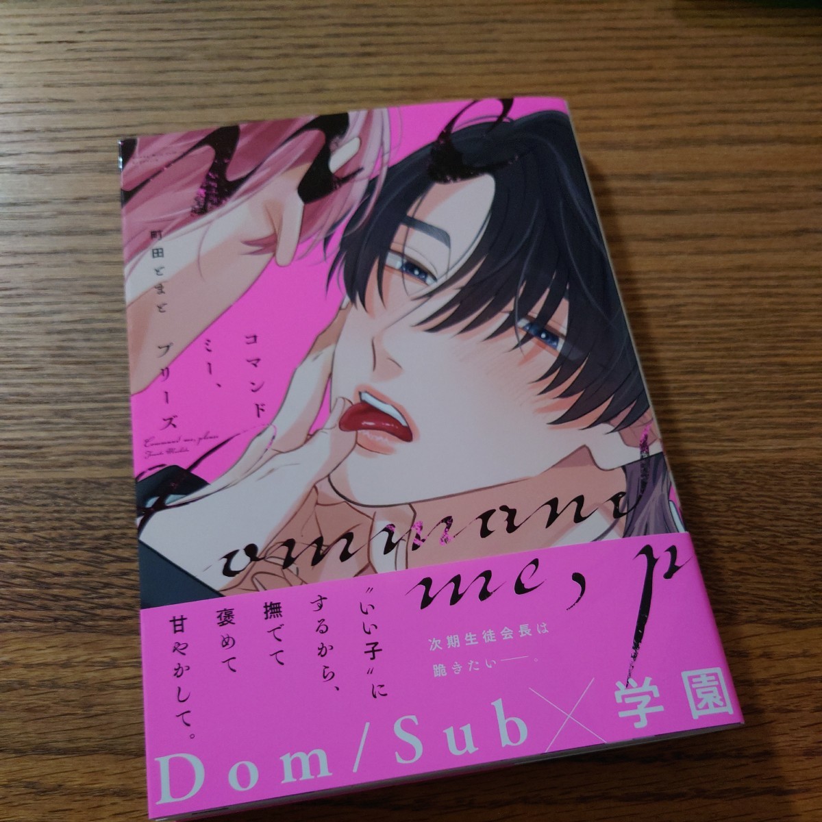 新刊!!極美品☆コマンドミー、プリーズ/町田とまと/BL 漫画/初版本☆4冊同梱可能!!_画像1