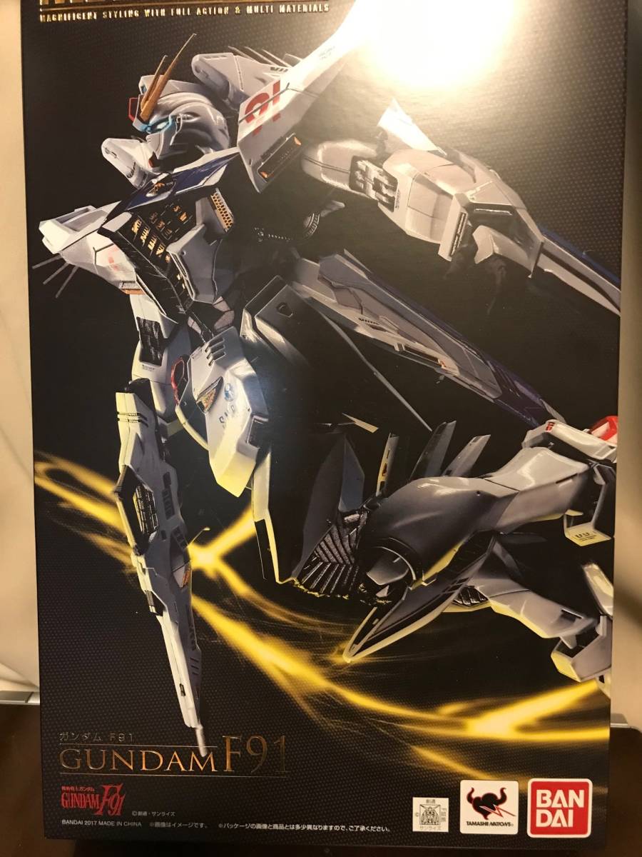 中古美品！METAL BUILD ガンダムF91 メタルビルド_画像1