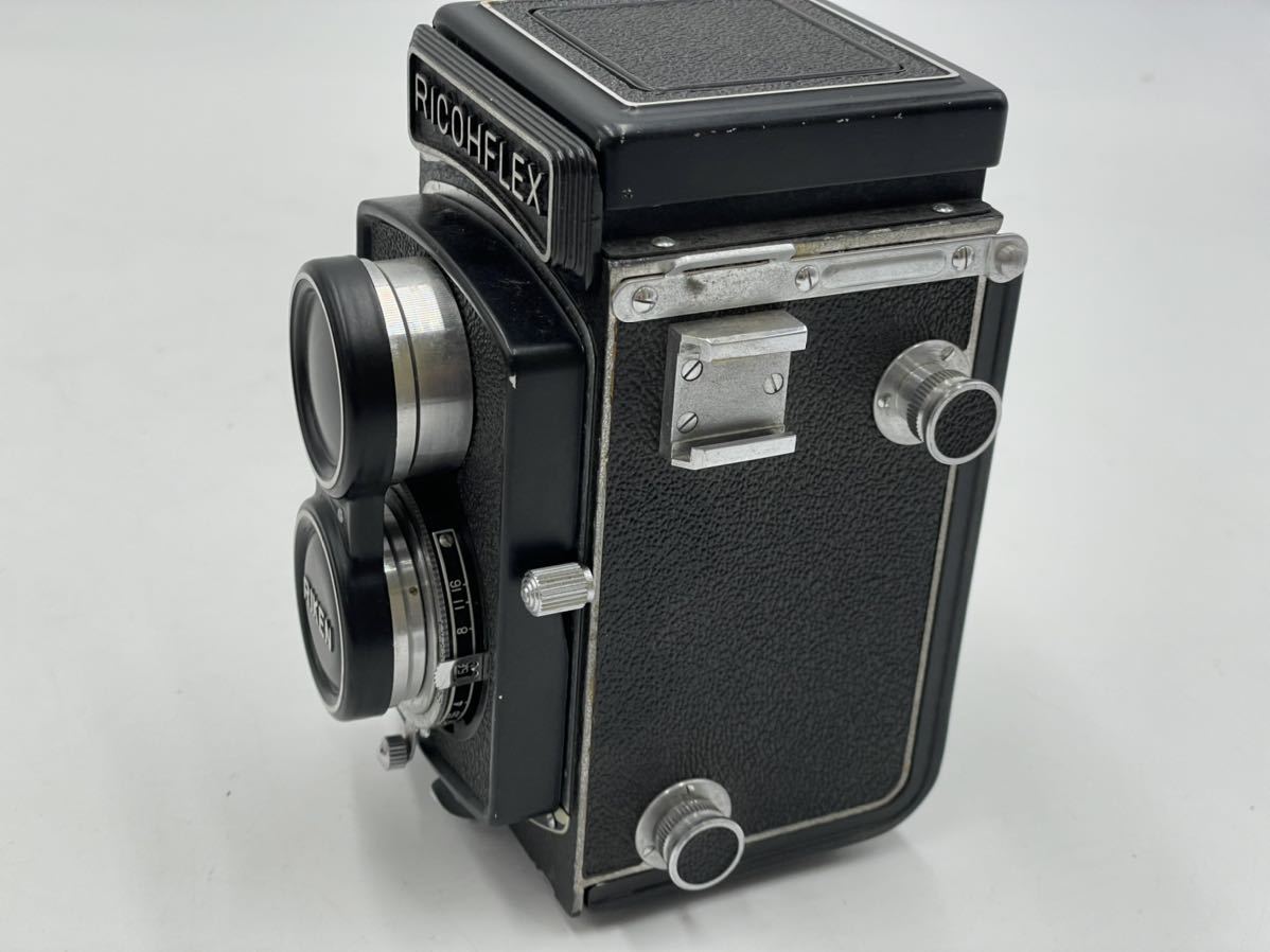 #8730　RICOHFLEX リコーフレックス 二眼レフカメラ 　RIKEN 1:3.5 f=8cm 1:3.5 f=8cm 現状渡し 動作未確認_画像3