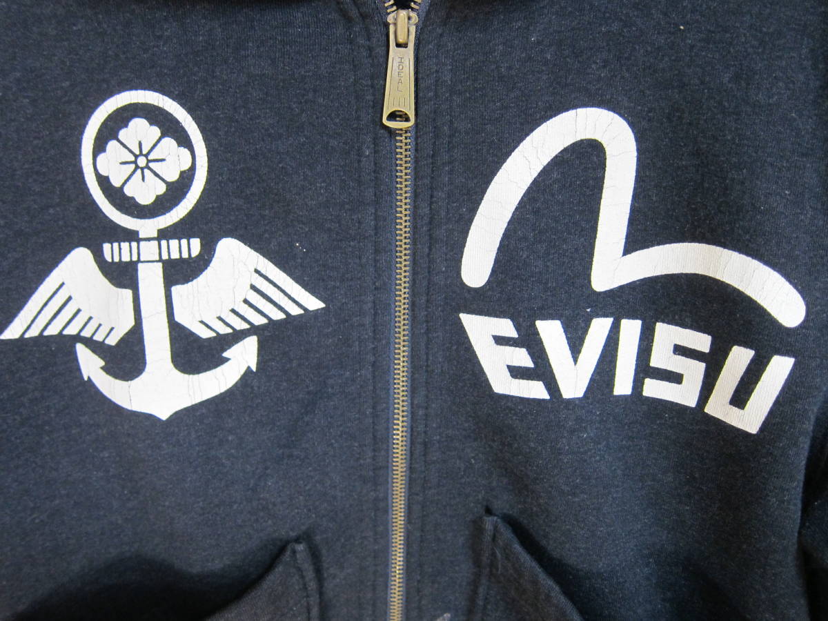 即決 エヴィス EVISU パーカー 38_画像4