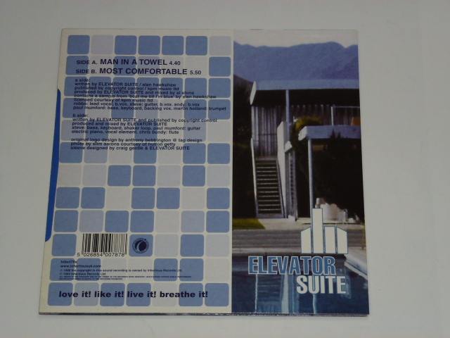 ヤフオク! - ７“/Elevator Suite/Man In A Towel/UK盤/1999年...