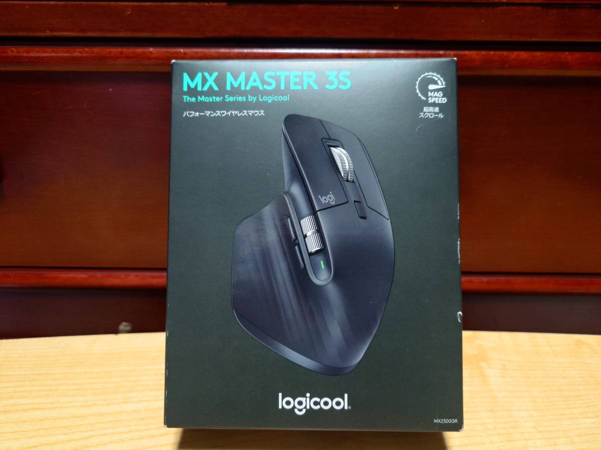 【未開封/送料無料】Logicoolワイヤレスマウス MX MASTER 3S　MX2300GR_画像1