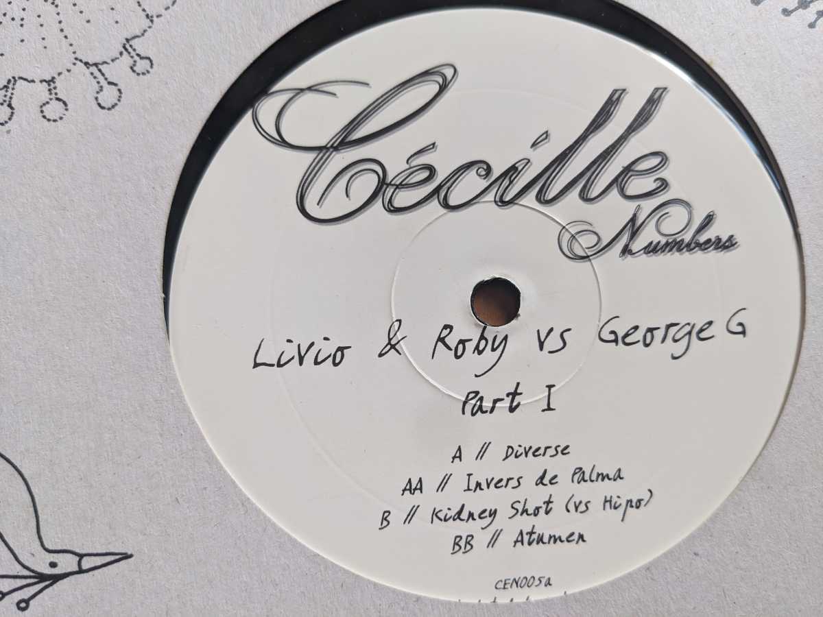 美品12"LIVIO R ROBY VS GEORGE G,CECILLE NUMBERS,DESOLAT,VILLALOBOS,COCOON,TANAKA FUMIYA,PERLON,LOCO DICE,LUCIANO,KOMPAKT_画像1