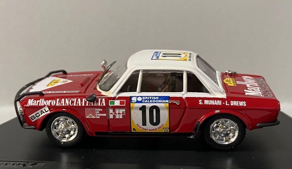 プロゲットK 1/43 ランチア フルビア1600クーペHF 1974 WRCサファリラリー S.ムナーリ 3位 Marlboro-LANCIA_画像4