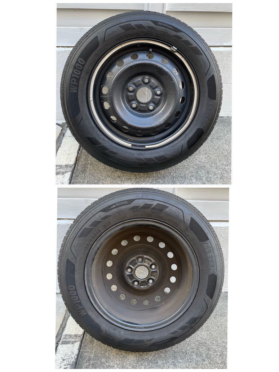 トヨタ純正ホイール80 ヴォクシー/ノア/エスクァイア スタッドレスタイヤ195/65R15 4本セット_画像4