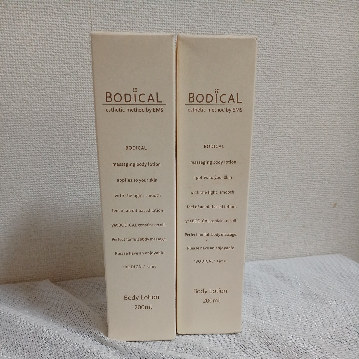 [ unused ]2 pcs set body karu body lotion .. taking . for body lotion 200ml made in Japan 1121-D2-SA1