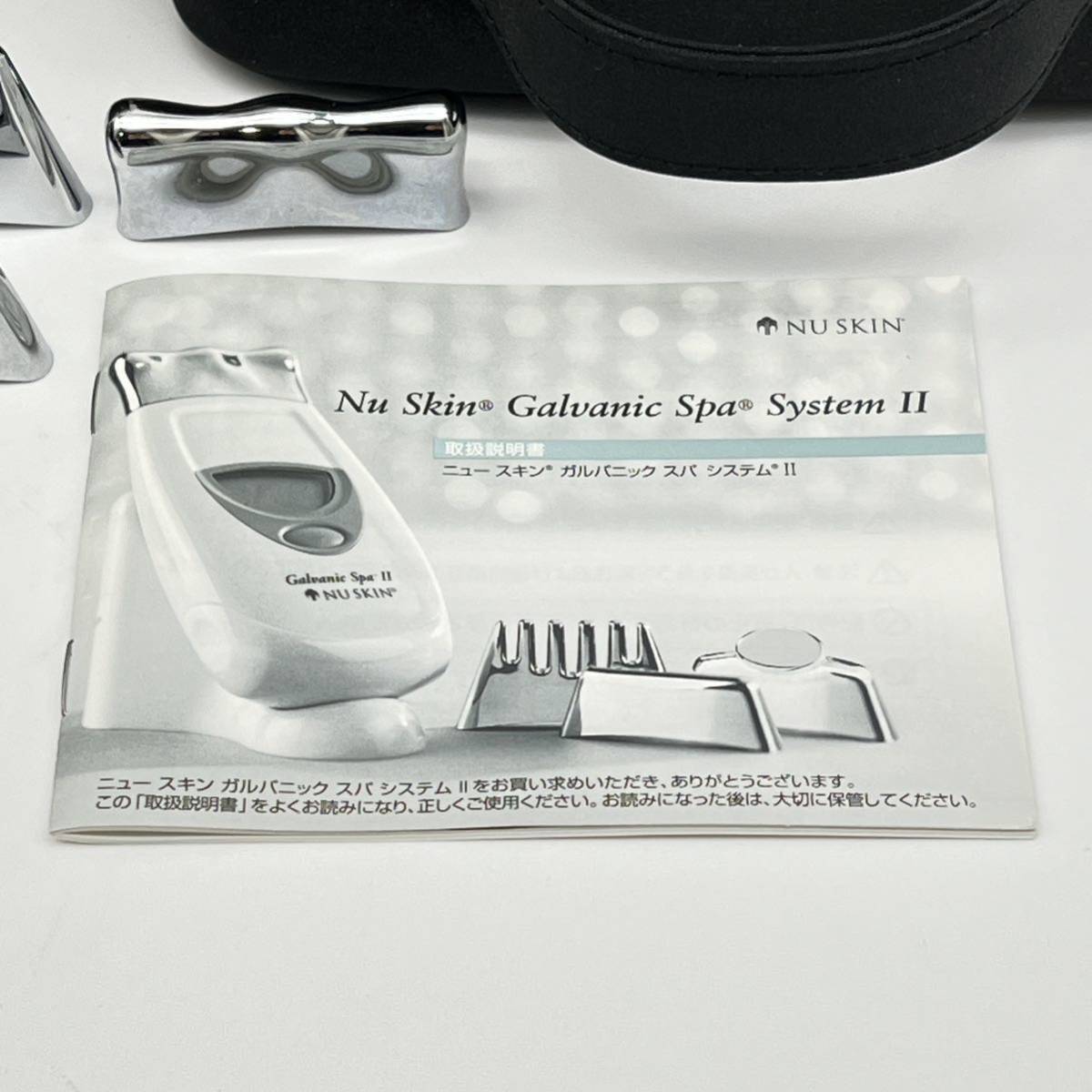 NU Skin Galvanic Spa System Ⅱ ニュースキンガルバニックスパ システムⅡ 美顔器 中古現状品_画像4