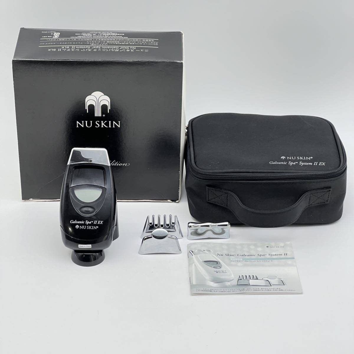 NU Skin Galvanic Spa System Ⅱ ニュースキンガルバニックスパ システムⅡ 美顔器 中古現状品_画像1