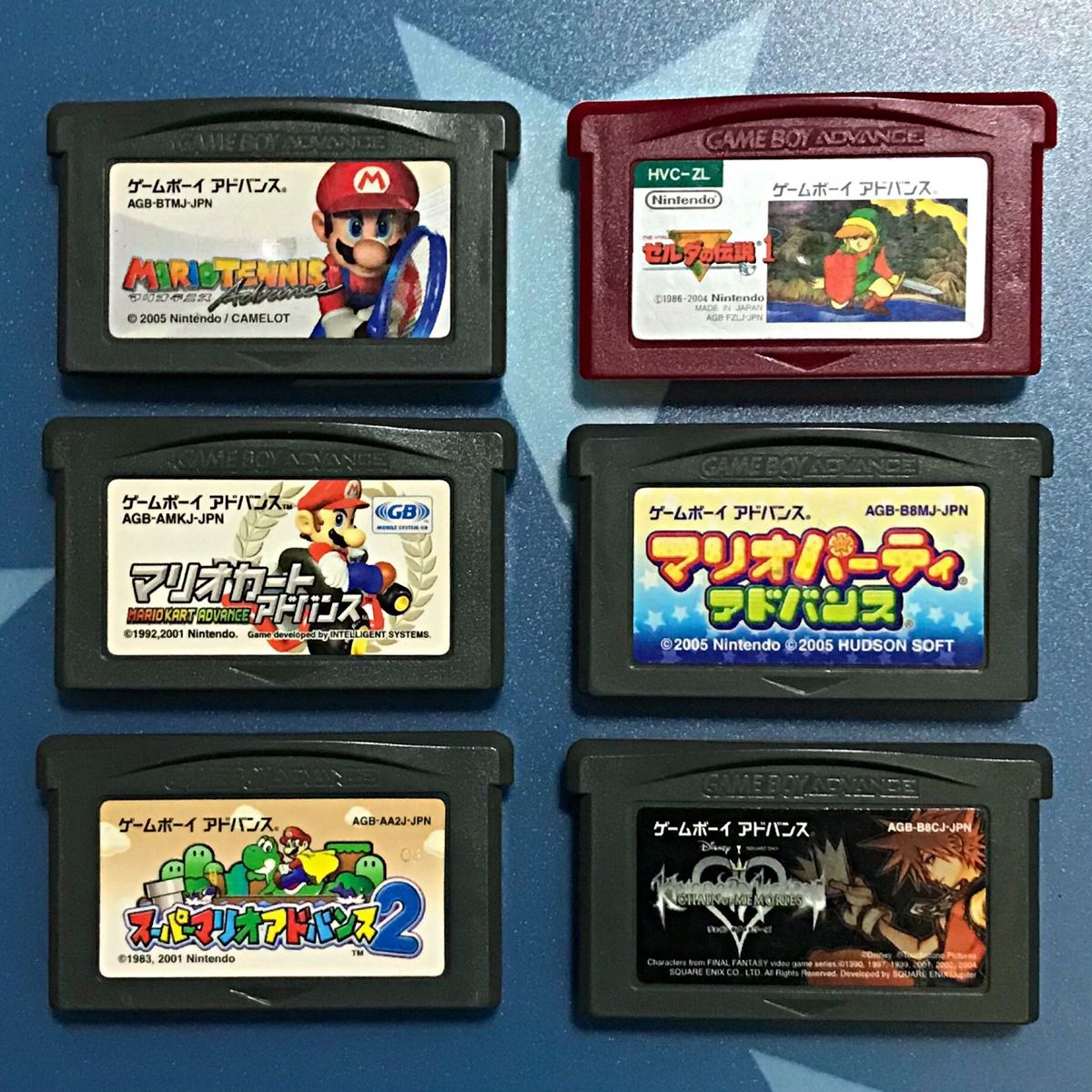 ゲームボーイアドバンスソフト ６個セット GBA