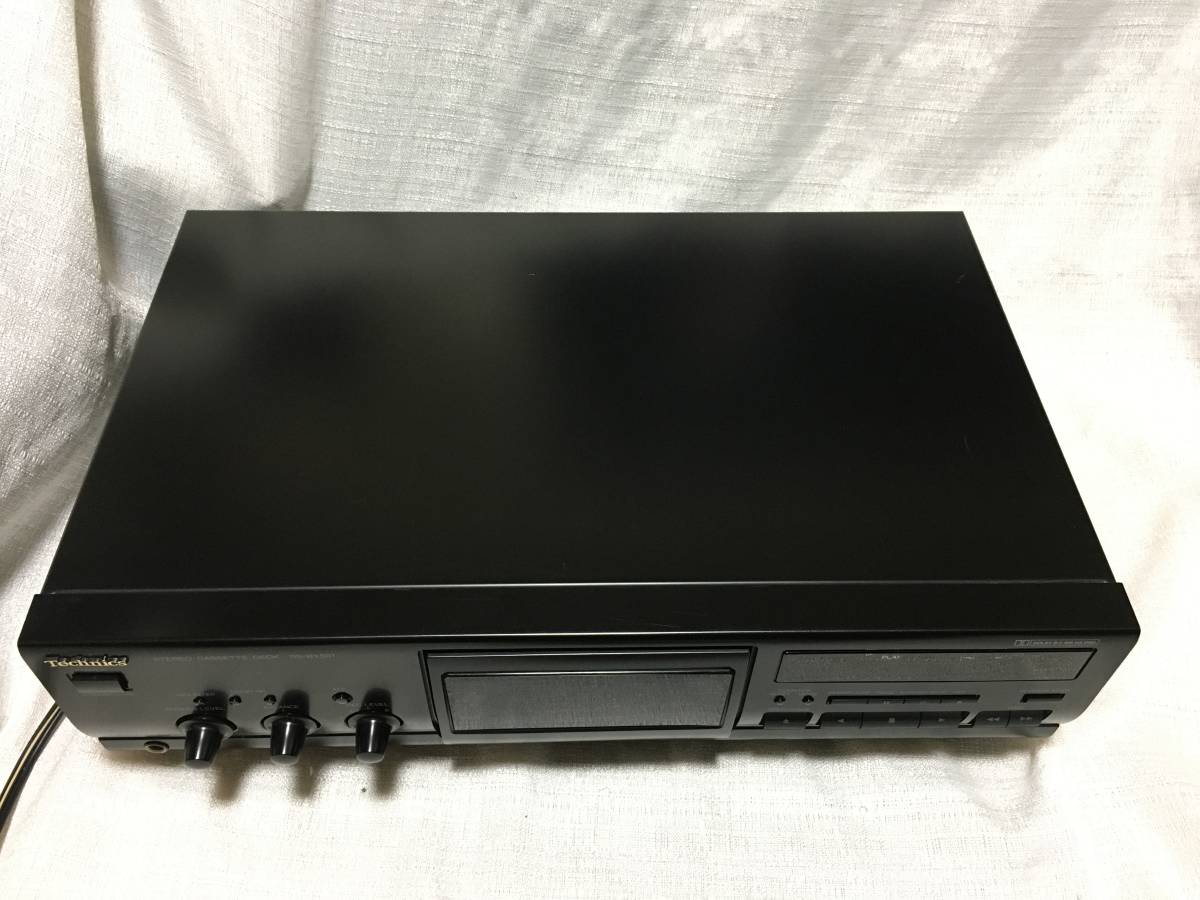 【整備済 即決 送料込】◆外装美品 動作良好◆30日保証！1994年発売 Technics RS-BX501 オートリバースカセットデッキ124_画像3