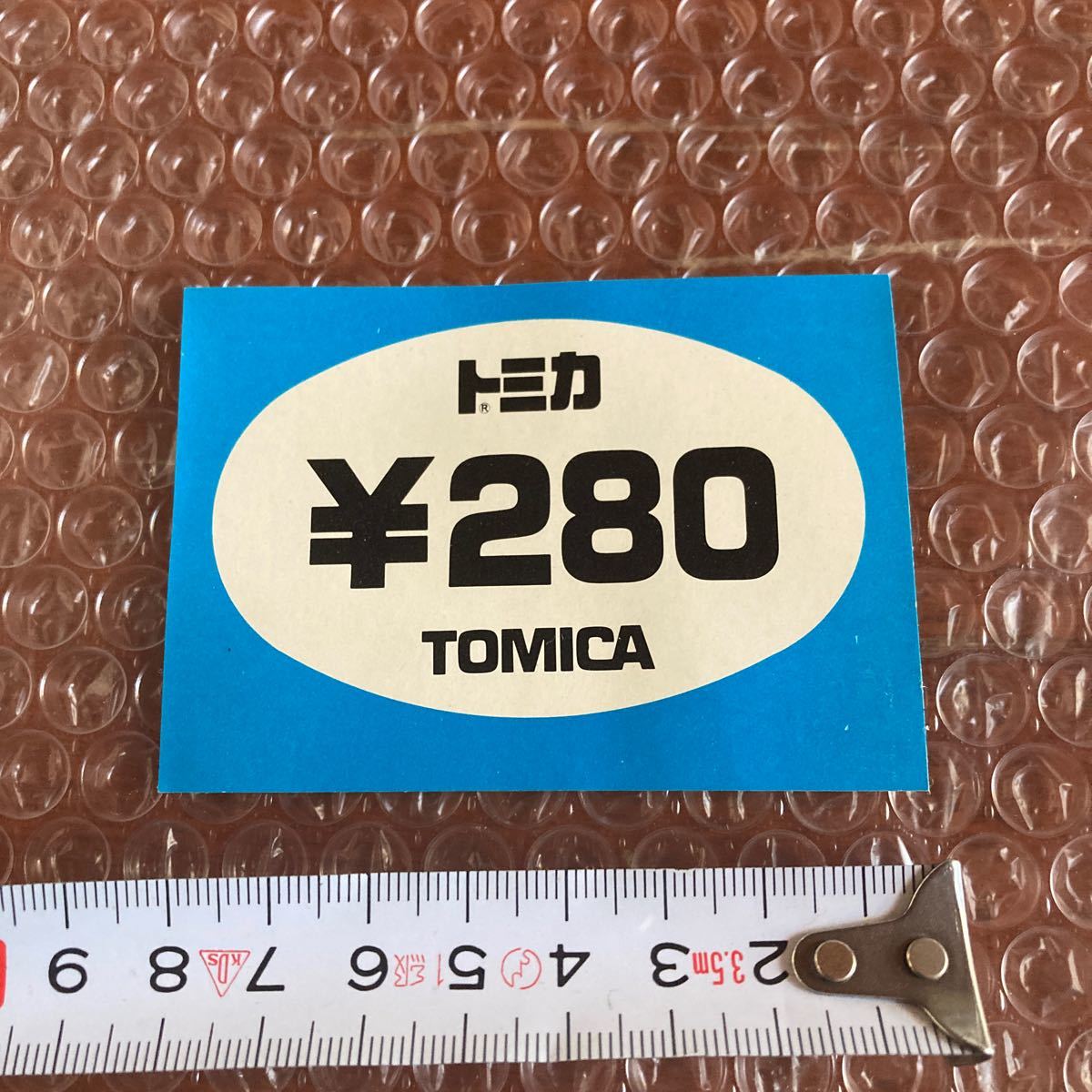 非売品【トミカ】値段シール　販売店用　ステッカー　TOMY トミー　当時物　B_画像2