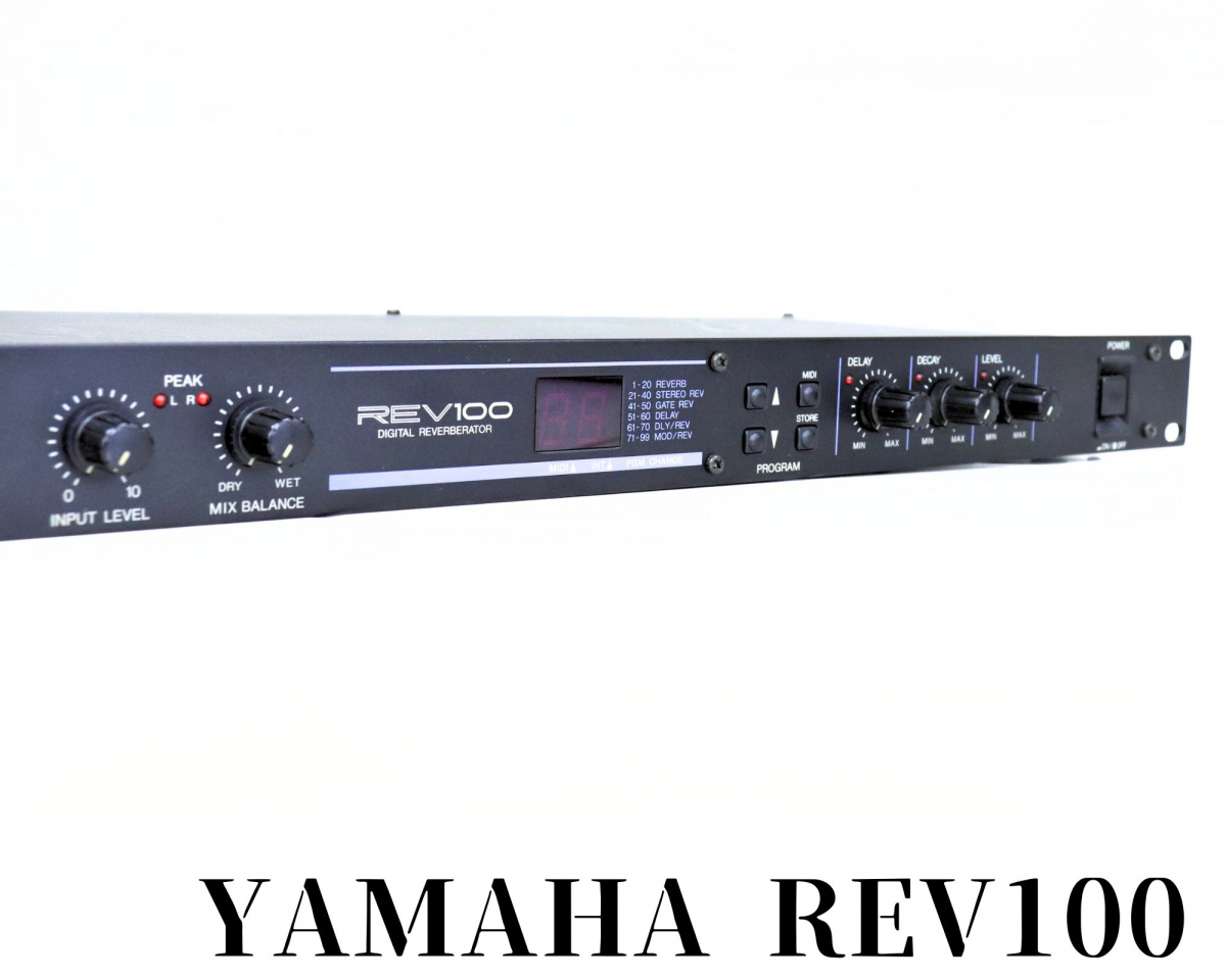 YAMAHA / ヤマハ REV100 デジタルリバーブレーター ディレイ 015JZBZ38_画像1