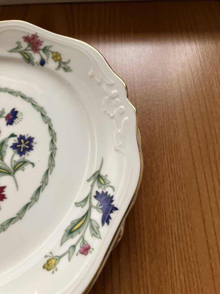 レトロ　ロイヤル センチュリーボーン　ジャパン　ケーキ皿　花柄 １８㎝ 5枚セット_画像4