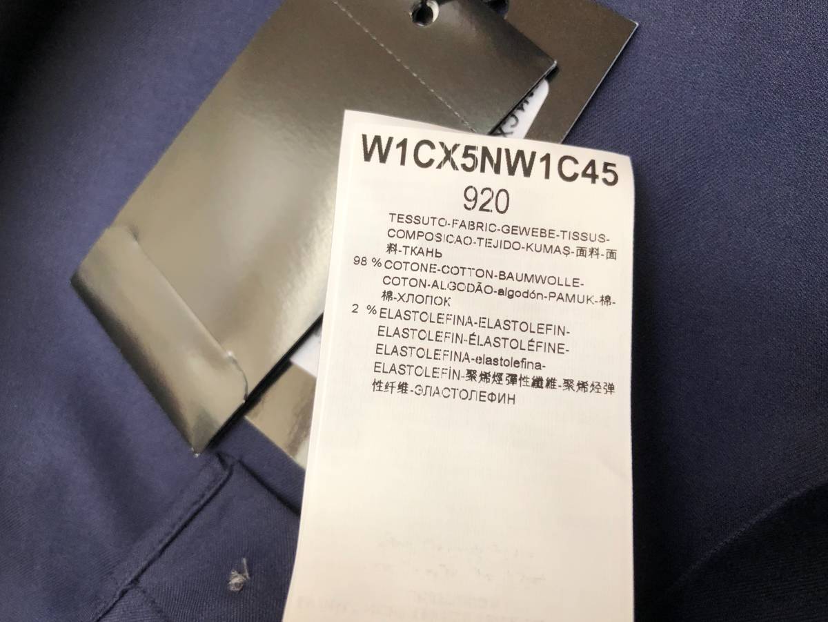 ☆新品☆Mサイズ☆【 アルマーニ 】トレンドはルーズフィット・オーバーサイズ！大きめ！ストレッチコットンシャツ 8259_画像5