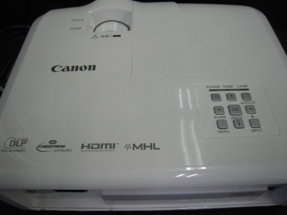 年末セール・・動作品」ランプ33ｈ　Canon キャノン 3200ルーメンプロジェクター LV-WX320 液晶プロジェクター HDMI端子_画像5