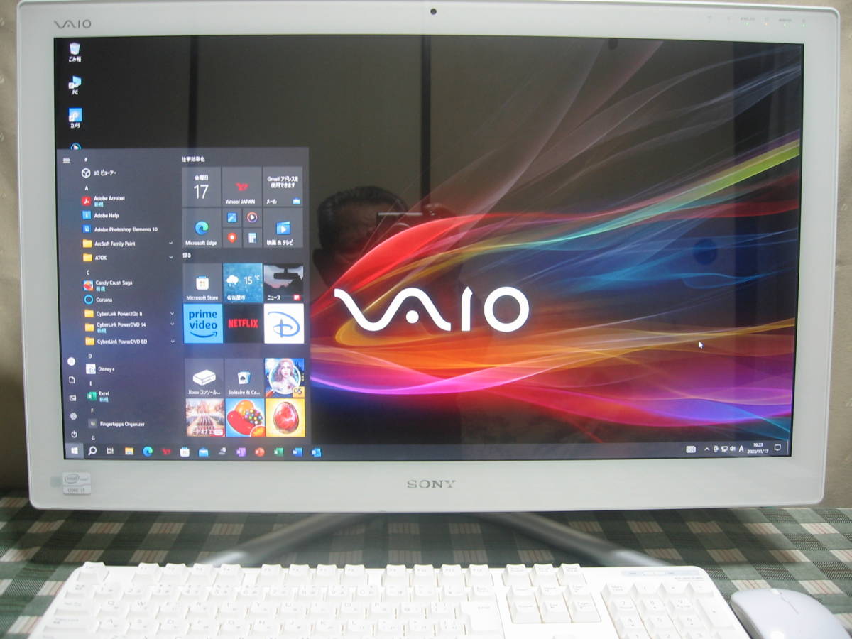 （大型ワイド液晶) ＃＃ SONY VAIO SVL24128CJ Windows 10 Home ＃＃（スグ付くTV＆地デジ対応) _画像6