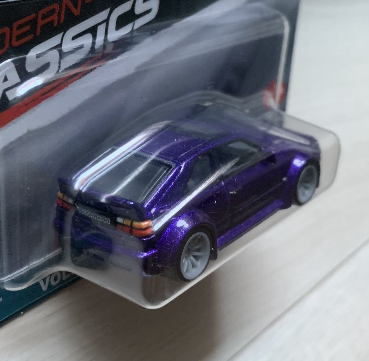 箱発送　★　ホットウィール　カーカルチャー　モダン クラシックス　★　フォルクスワーゲン コラード VR6　★　1/64 ミニカー Hot Wheels_画像4